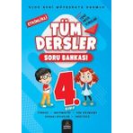 4. Sınıf Tüm Dersler Soru Bankası - Etkinlikli - 4 Element Yayınları