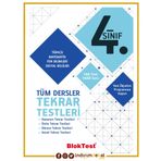 4. Sınıf Tüm Dersler Tekrar Testleri - Tudem Yayınları