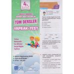 4 Sınıf Tüm Dersler Yaprak Test Bulut Eğitim Ve Kültür Yayınları