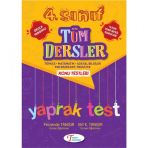 4. Sınıf Tüm Dersler Yaprak Test Tanışır Yayınları