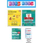 4 Ten 5 E Hazırlık Kitabı + 5. Sınıf 1. Dönem Yazılı Notları ve Deneme Seti