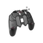 4 Tetikli Mobil Oyun Kolu – 90° Dönebilen Gövde, Ergonomik Kavrama, Dayanıklı Fiber Malzeme, Uyumlu Pubg & Cod & Fire Oyun Kontrolcüsü | AK66 - 001-Renkli
