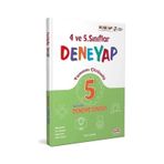 4. ve 5. Sınıflar Deneyap Tamamı Çözümlü 5 Fasiküllü Deneme Sınavı - Merve Gülmüş - Editör