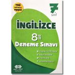 4 x 4 7. Sınıf İngilizce 8'li Deneme Sınavı