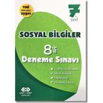 4 x 4 7. Sınıf Sosyal Bilgiler 8'li Deneme Sınavı