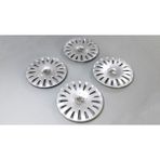 4 x Volkswagen Jetta 05-15 Plastik Jant Kapak Seti 16"inç Orijinal - 27 Gri