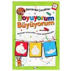 +4 Yaş Becerikli Çocuklar Boyuyorum Büyüyorum-Kukla Yayınları