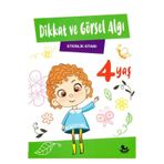 4 Yaş Dikkat ve Görsel Algı Etkinlik Kitabı - Keskin Color