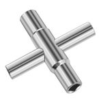 4 yollu çok amaçlı anahtar, iç ölçü 6,5 mm/7 mm/8 mm/9 mm evrensel çapraz şalter dolabı, ısıtıcı hava boşaltma anahtarı, çok fonksiyonlu Cross Key şalter dolabı, elektrik metre kutusu için anahtar