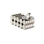 40 Adet 10x5 mm Yuvarlak Güçlü Neodyum Mıknatıs (Çap 10 mm Kalınlık 5 mm)
