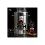 40 Bardak Çelik Çay Otomatı & Çay Makinesi - Semaver Açık Rezistans