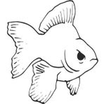 40 cm Balık Folyo Sticker