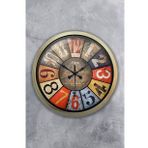 40 Cm Eskitme Metal Retro Duvar Saati