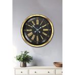 40 cm Metal Gold Roma Rakamlı Duvar Saati