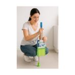 40 cm Mikrofiber Makarna Mop Başlığı 2’li Set, Yüksek Emici Chenille Mop Ucu, Iz ve Tüy Bırakmaz, Parke, Seramik, Laminat ve Mermer Için Uygun Temizlik Bezi (Turuncu, Yeşil, Mavi) - Option-1 - 001-Renkli