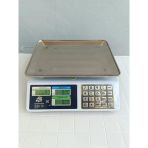 40 Kg Pilli Ve Şarjlı-Fiyat Hesaplamalı Ve Terazi-Metal Panel Tartı-2 Yıl Garantili
