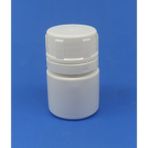 40 ml Kırılır Kapak Numune-Ilaç-Tarım-Ecza-Tablet-Hap-Kapsül Plastik Kutu Şişesi Adet Seçenekli - Beyaz - 500 Adet