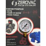 Ø40 mm Çaplı, Alttan Bağlantılı, Kuru Tip, 0-6 Bar Manometre - Seçenek 1