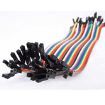 40 Pin Ayrılabilen Dişi-Dişi F-F Jumper Kablo