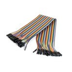 40 Pin Dişi Dişi Breadboard Jumper Atlama Kablo 20cm