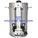 400 Bardak 36 Lt Krom Çelik Çay Makinası