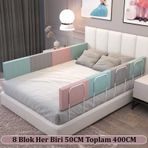 400 Cm Serenty Plus Yatak Bariyeri Bebek Ve Çocuk Korkuluğu Gri