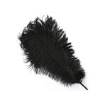 400 PCS DECOR VIP BLACK BIRD FEATHER 400 ADET SİYAH KUŞ TÜYÜ SİYAH ŞEFFAF BALON TÜYÜ SÜSLEME TÜYÜ