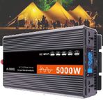 4000w/5000w/6000w Saf Sinüs İnverter, 2 Ac Çıkışlı Dc - Ac Dönüştürücü, Dc 12/24/48/60v - Ac 110/220v, Pirinç Ocak, Elektrikli Kızartma Tavası,12Vto220V-5000W