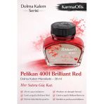 4001 Brilliant Red Dolma Kalem Mürekkebi 30 Ml – Yoğun Kırmızı
