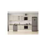 400X222 Cm Klasik Mebran Mutfak Dolabı Beyaz Mb-E90S60S50-3 Mebran | Kumtaşı - Suntalam