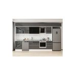 400X240 Cm High Gloss Mutfak Dolabı Mb-E90S60S50-3 High Gloss | Antrasit - Suntalam
