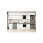 400X240 Cm Klasik Mebran Mutfak Dolabı Beyaz Beyaz Mb-E90S60S50-2 Mebran | Beyaz - Suntalam