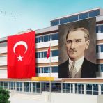 400X600 Atatürk Posteri Ve Türk Bayrağı Raşel Kumaş-3