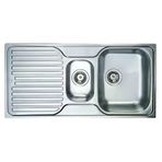 40109146 Teka Princess 60 Paslanmaz Çelik Evye 100x50cm Sol(L)