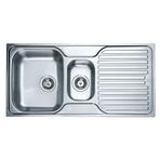 40109153 Teka Princess 60 Paslanmaz Çelik Eviye 100x50cm Sağ(R)