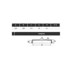 40371 Fren Kampanası D-Max 02- 254×256×101 6 Bijon