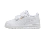 403740-01 Puma Shuffle Downtown Lo V Ps Çocuk Spor Ayakkabı Beyaz