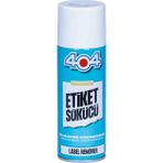 404 Etiket Sökücü 200 Ml Mat Yüzeylerde Kullanıma Uygun Su İtici Sprey Özelliğiyle