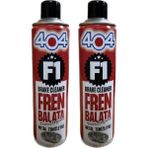 404 F1 Fren Balata Spreyi Metal Temizleyici 2 Adet - çok renkli