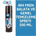 404 Kimya 404 Fren Balata Ses Kesici Temizleme Spreyi 500 ml