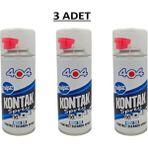 404 Kontak Sprey Yağsız 200 ml 4 Adet - Şeffaf - 404 KONTAK SPREY YAĞSIZ 200 ML 4 ADET