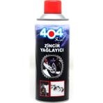 404 Motosiklet - Bisiklet Zincir Yağı 400 ml Aşınma Önleyici Özellikler ile Metal Parçalar için Etkili Koruma