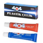 404 Plastik Çelik No:1 Şeffaf Yapıştırıcı 16 Gram Çift Karışımlı