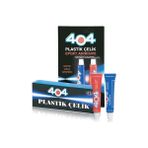 404 Plastik Çelik Şeffaf Yapıştırıcı 16GR 3 Adet - 16 gr