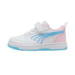 405058-01 Puma Rebound V6 Lojelly Heaven Ac Ps Çocuk Spor Ayakkabı Beyaz