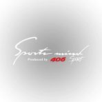 406 Sports Mind Oto Sticker 30 cm x 11 cm Beyaz yazı 359