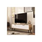 4064 Bold 138 Cm Tv Ünitesi Sepet-Beyaz