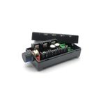 40A 50V DC Motor Sürücü Kutulu Hız Kontrol Devresi 0/100% Pot Kontrollü Pwm Ayarlanabilir Voltaj DVM.101.360