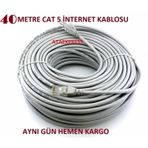 40M 40MT 40 METRE CAT5 ETHERNET İNTERNET KABLOSU CAT 5