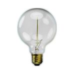 40W 220-240v 2200k E27 G95 Akkor Flamanlı Rustik Ampul